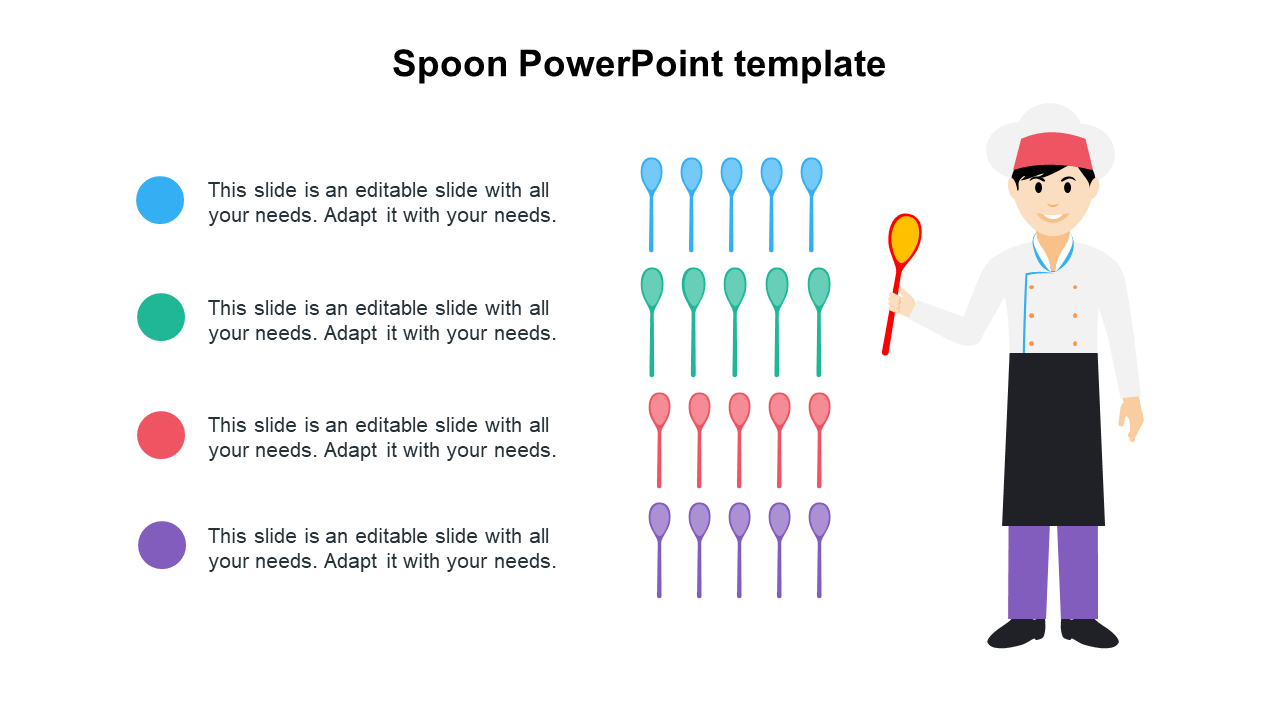 Spoon PowerPoint template